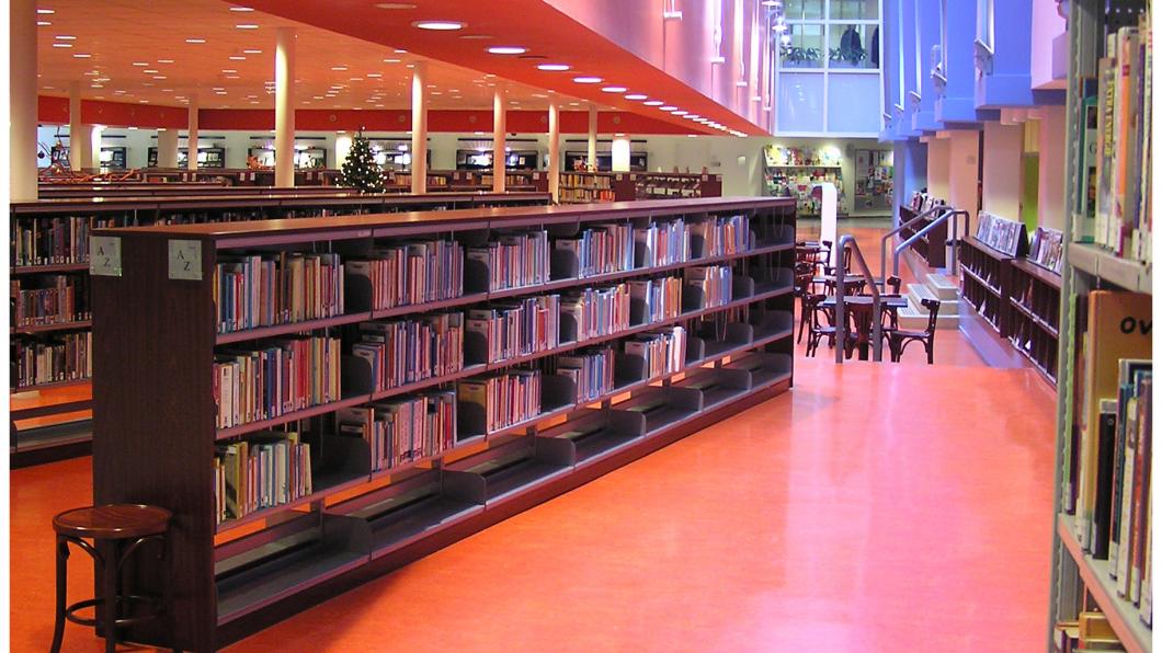 interieur bibliotheek Mariënburg