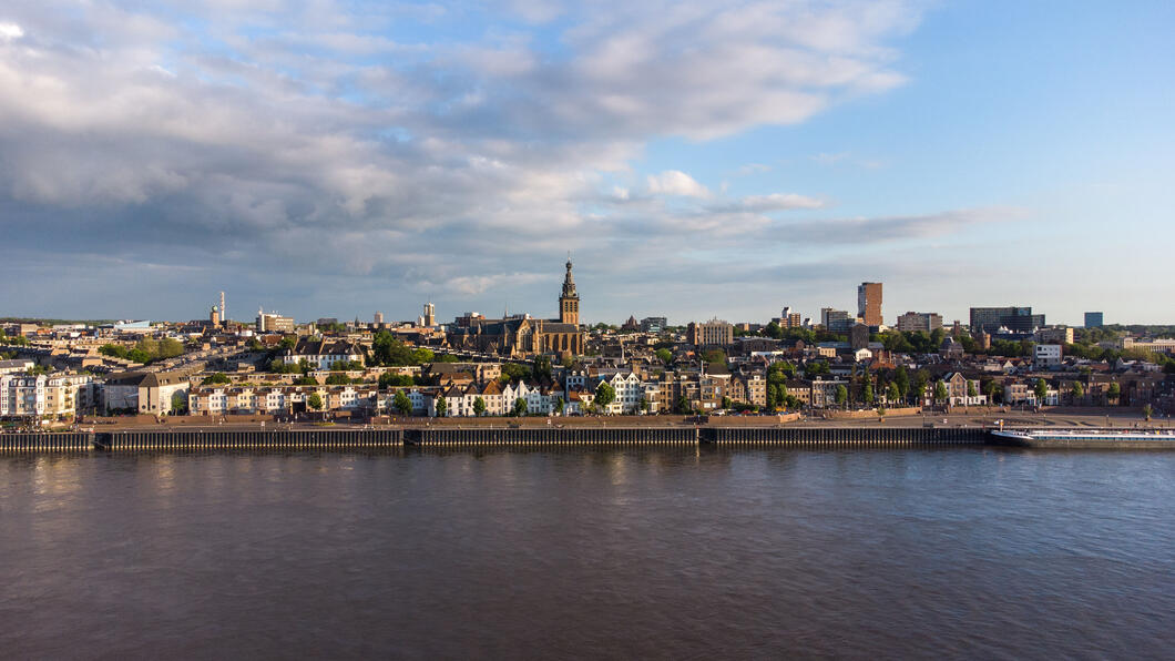 zicht op nijmegen