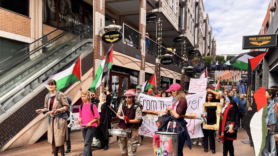 demo palestina