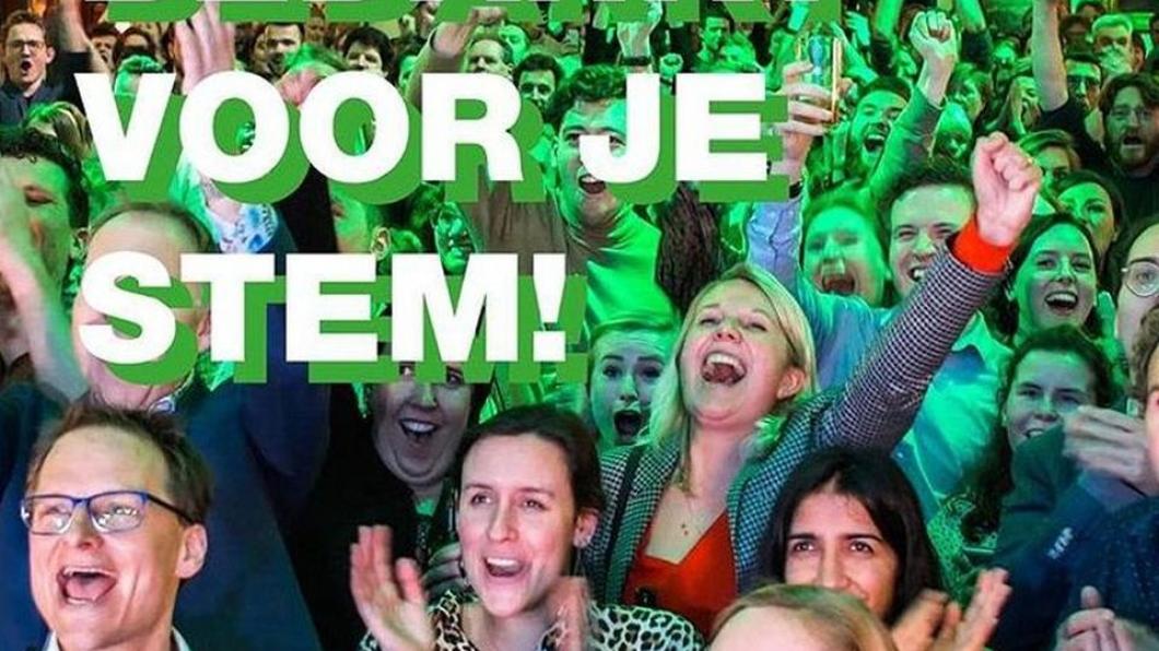 bedankt voor je stem