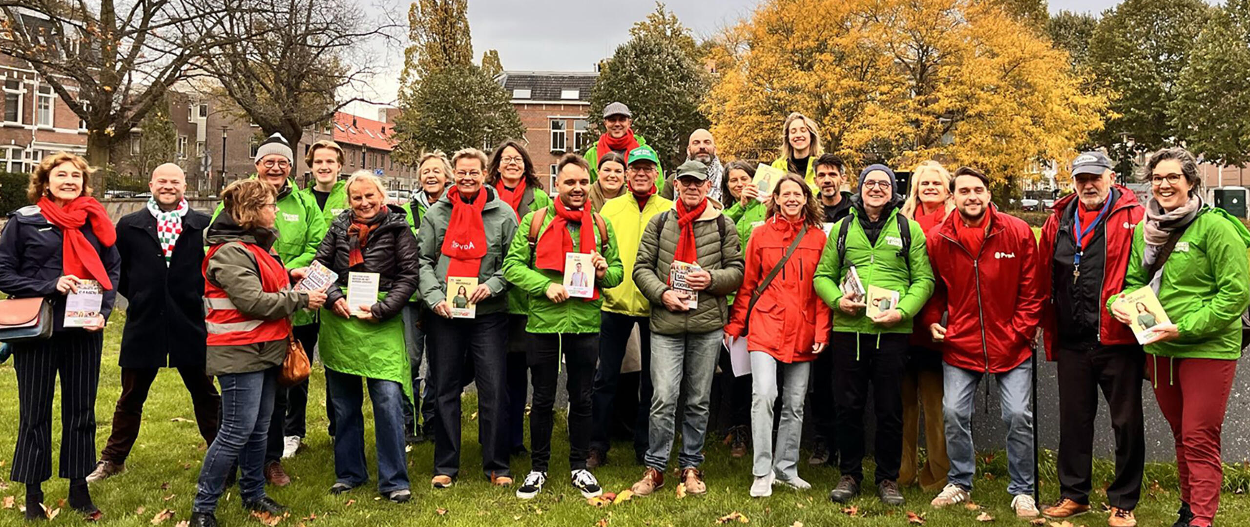 groep huis-aan-huizers