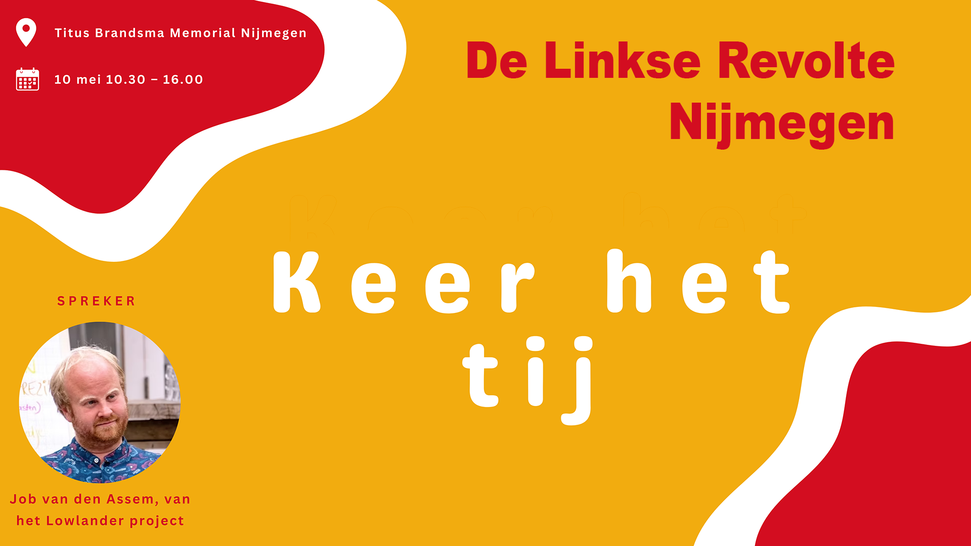 banner Keer het tij