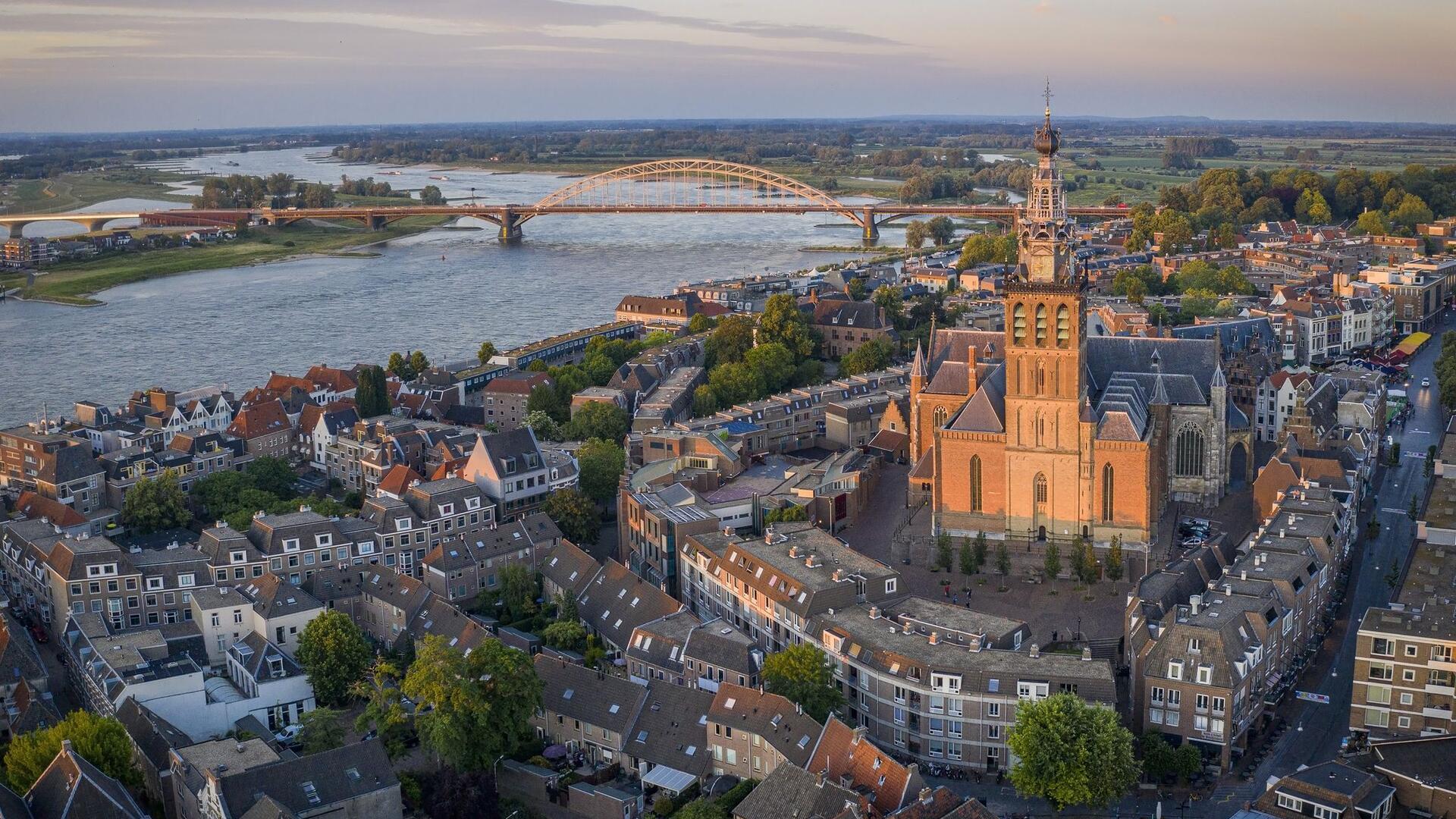 Nijmegen luchtfoto