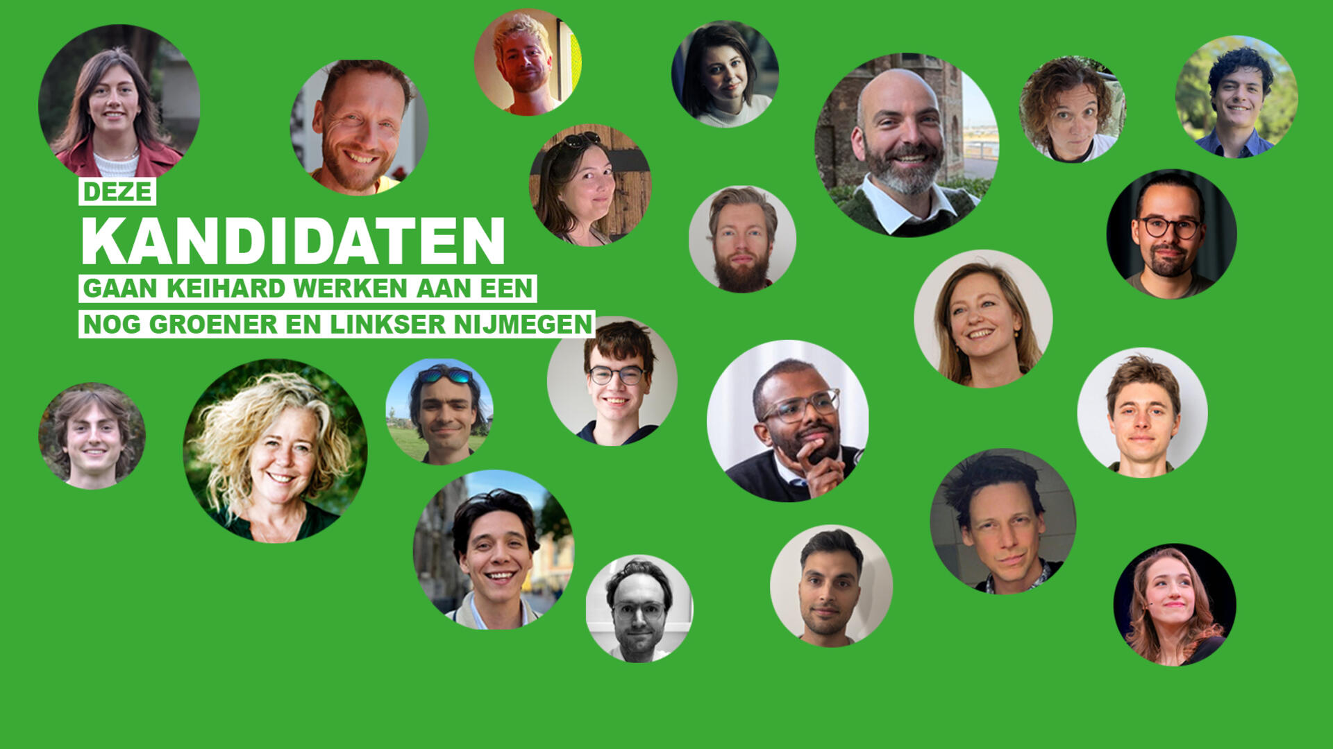 overzicht kandidaten