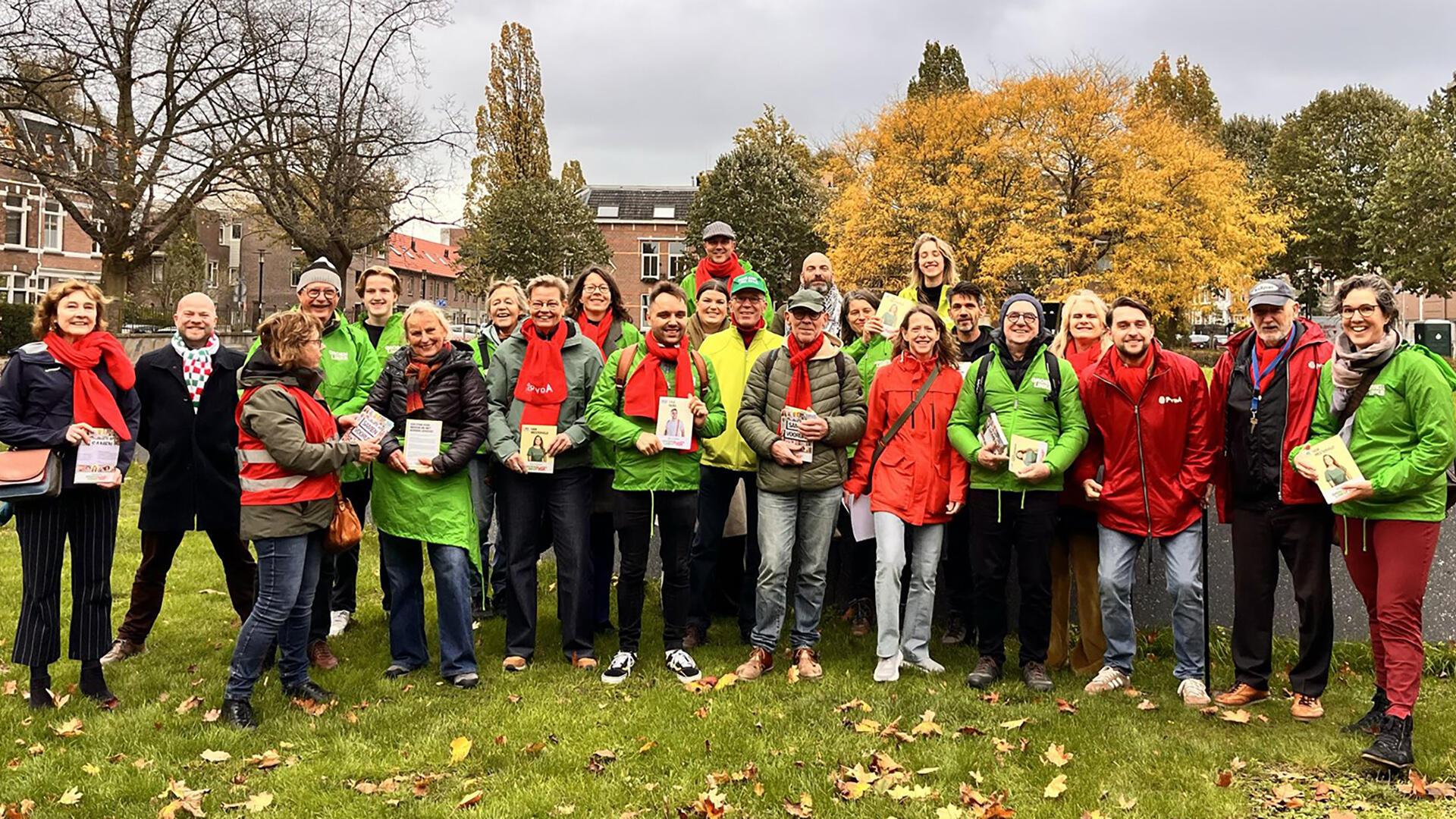 groep huis-aan-huizers